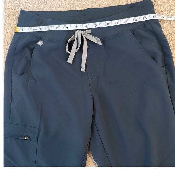 FIGS Zamora Jogger Scrub Pants Technical Collection Womens Navy Blue  Small - Picture 7 of 9